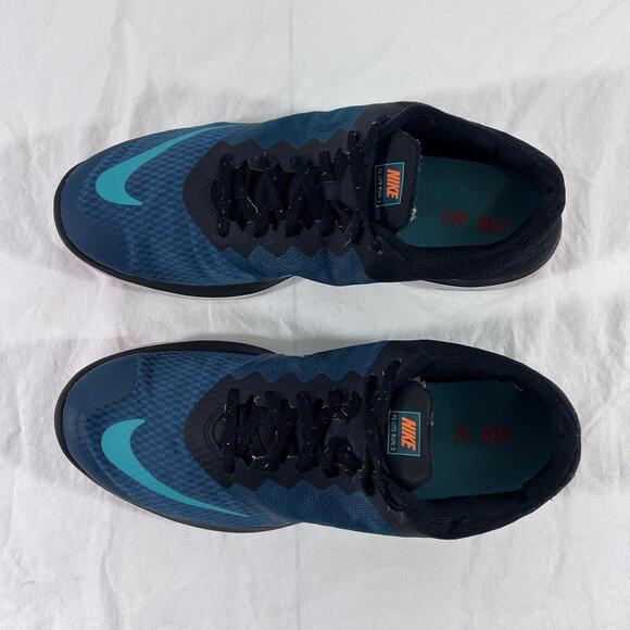 Nike Mens FS Lite Run 3 807144-301 Green Running Shoes Sneakers Size 13 - Picture 4 of 10